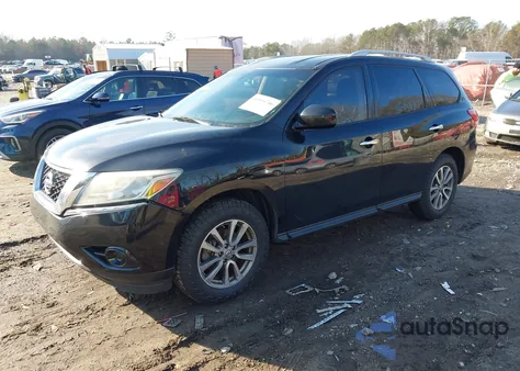 2016 Nissan Pathfinder Platinum/S/Sl/Sv z USA, uszkodzony, nr VIN 5N1AR2MM1GC638894